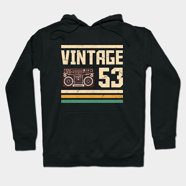 Vintage 1953 Hoodie by hoopoe